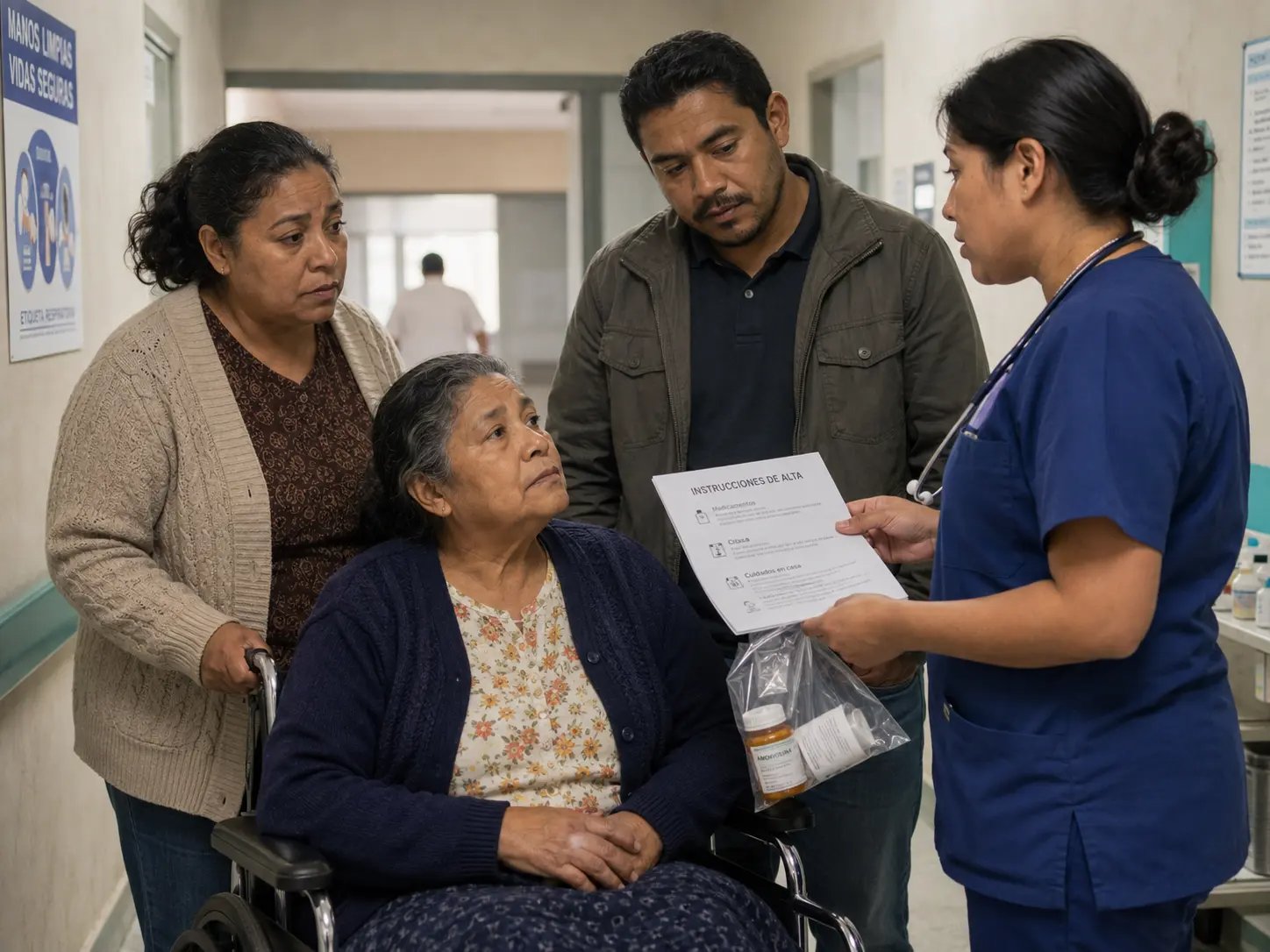 Qué hacer cuando tu familiar sale del hospital y no sabes qué sigue