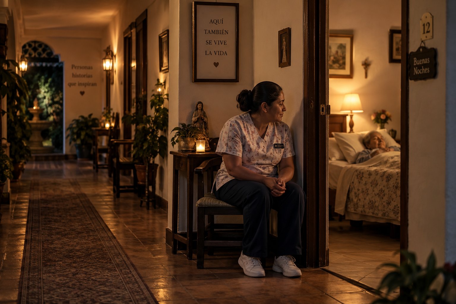 Cómo funciona el cuidado 24/7 en una residencia geriátrica